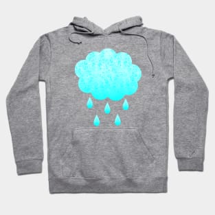 Cloud and raindrops Hoodie